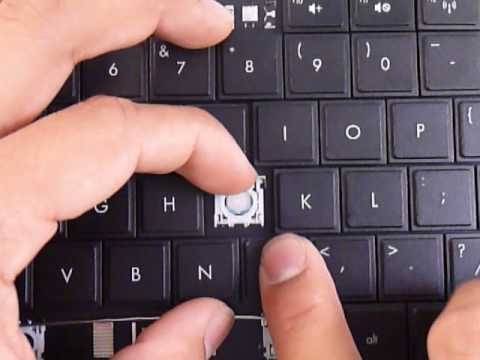 how to fix a broken keyboard key laptop