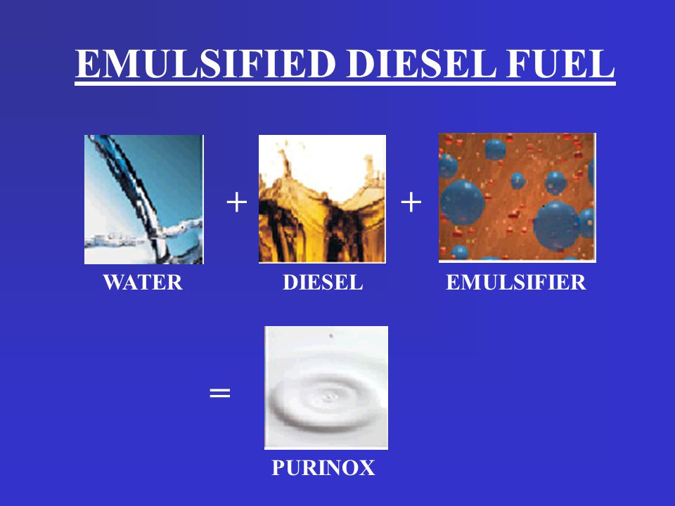 Emulsified Diesel