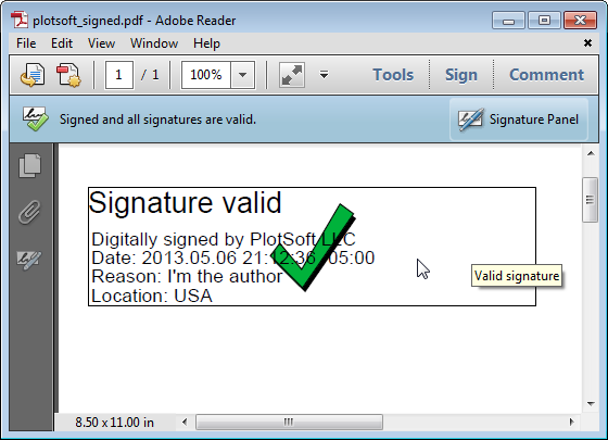 Step 1: Installation a virtual signature certificates