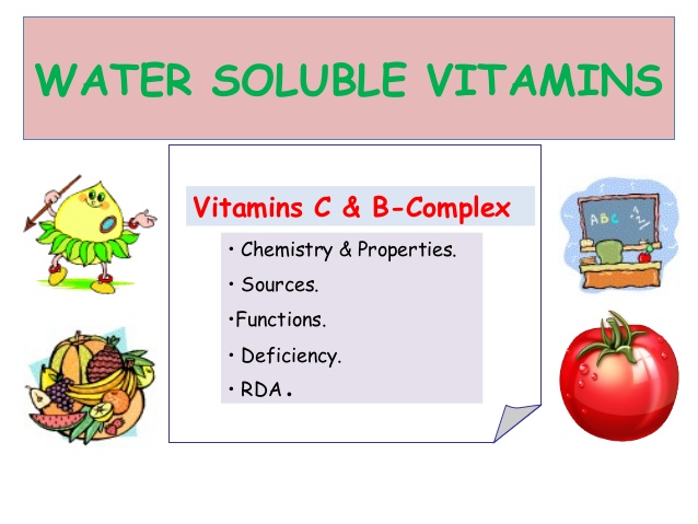  ・ Water-soluble vitamins arenteiro