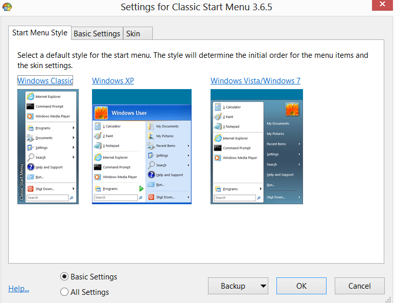 start orb windows 10 installer