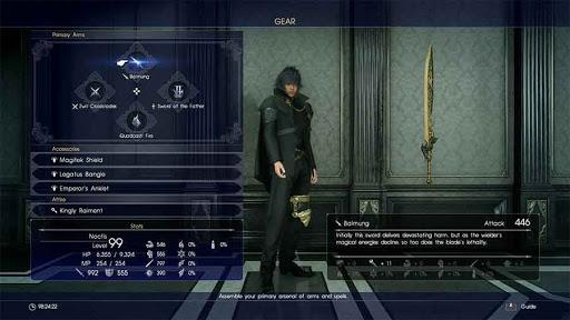 Best weapons final fantasy xv