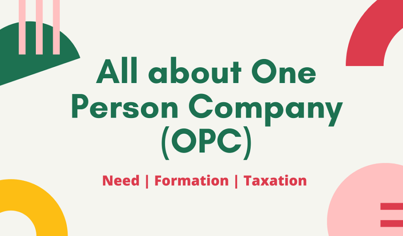 How much does it cost to register an OPC in India?