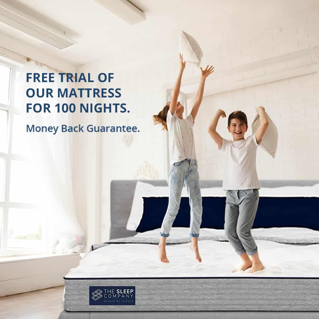 The Sleep Company 2.0 Smart Grid Mattress-arenteiro