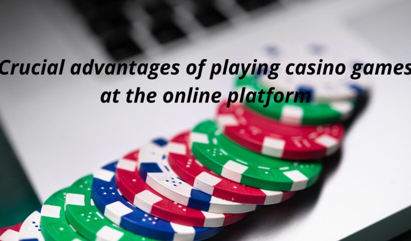 casino games at the online platform