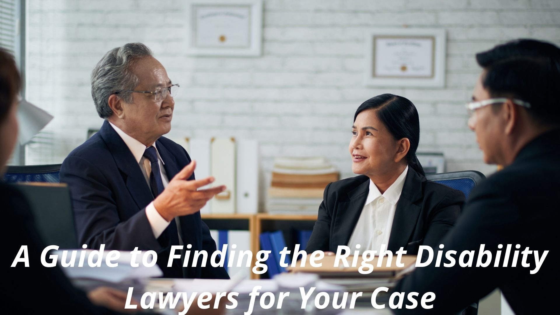 Finding the Right Disability Lawyers for Your Case