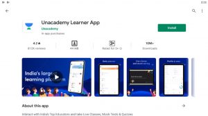 Unacademy Learning App For PC-arenteiro