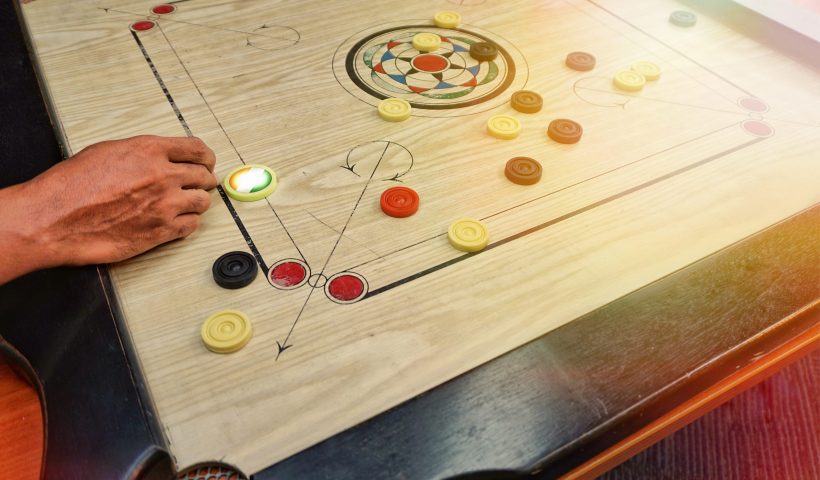 Trick shots may become crucial for the win. Learn carrom trick shots here