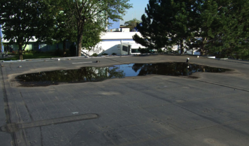 Is Ponding on a Flat Roof Normal and How to Address It