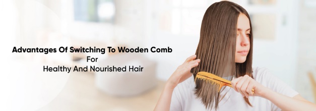 How can you benefit from a wooden comb if you have dull hair