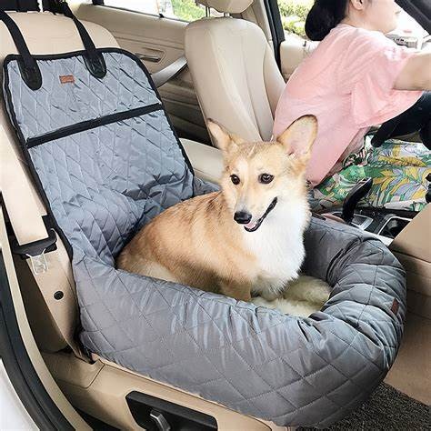 Keep Your Dog Safe and Comfy With a Dog Bed for the Car Seat