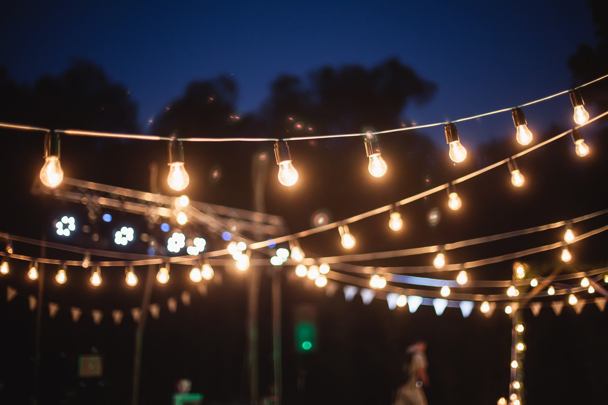 8 Creative Ways to Use a String Light Pole in Your Backyard