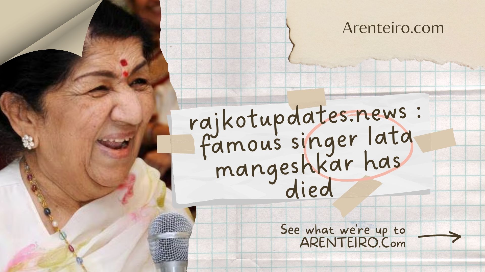 rajkotupdates.news : famous singer lata mangeshkar has died